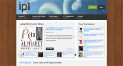 Desktop Screenshot of ip1zine.com